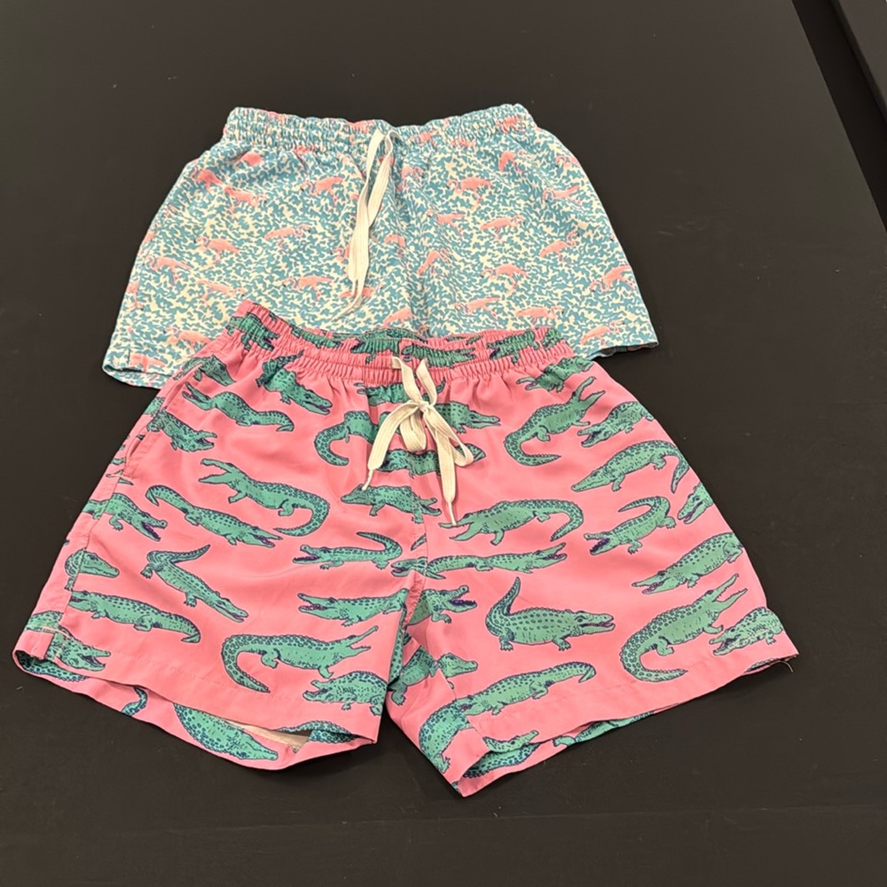 Chubbies men’s swimsuits size small mesh lining cut out